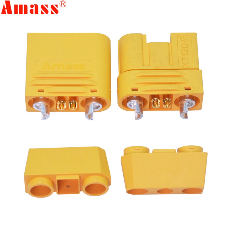 1 Cặp Đầu Nối Pin Lipo XT120  60A Cho Máy Bay Điều Khiển Từ Xa UAV FPV