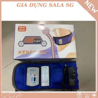 Đai massage giảm mỡ bụng không dây x6, máy massage toàn thân