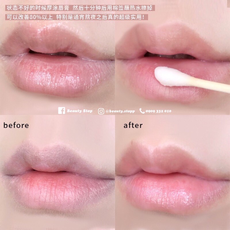 Son Dưỡng Môi Trái Cây Hồng Hào Vesslina Hũ 7g