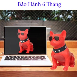 Loa Bluetooth hình con chó xoay đầu 360 độ