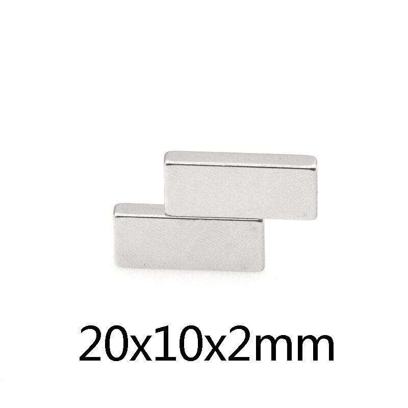 Nam châm viên trắng đất hiếm GAOMS, siêu khỏe 20x10x2mm