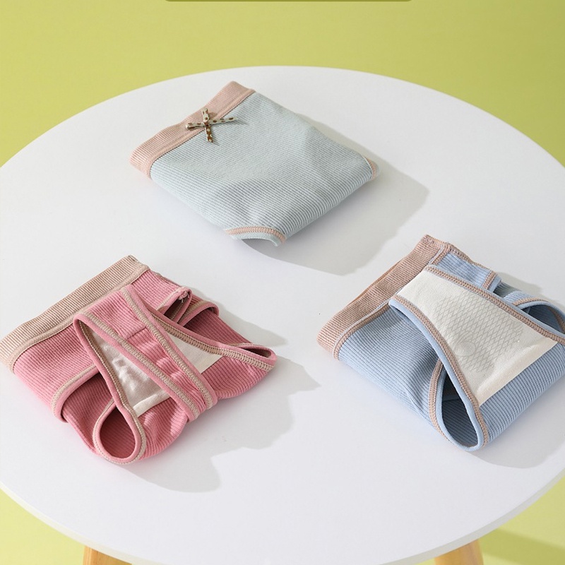 AOFEIQIKE AOFEIQIKE Quần Lót Cotton Không Đường May Kháng Khuẩn Thoải Mái Cho Nữ