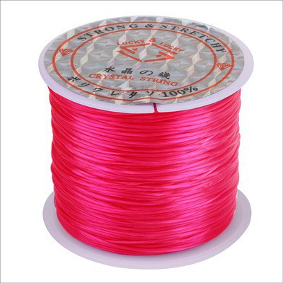 Dây chỉ chun chỉ tơ mảnh co dãn dùng để xâu hạt đá phong thủy