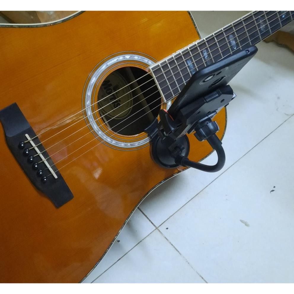 kẹp điện thoại,giá để điện thoại,Giá để điện thoại gắn trên đàn guitar - Thiết bị Đoàn Đội