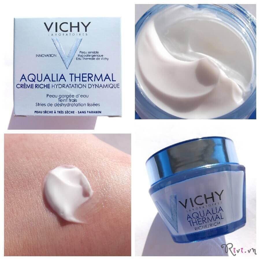 GEL DƯỠNG ẨM VICHY AQUALIA THERMAL REHYDRATING CREAM KHÔNG NHỜN RÍT - LỰA CHỌN SỐ MỘT CHO CHỊ EM - 3557