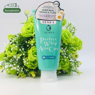 Sữa Rửa Mặt Dành Cho Da Mụn Senka Perfect Whip Acne Care