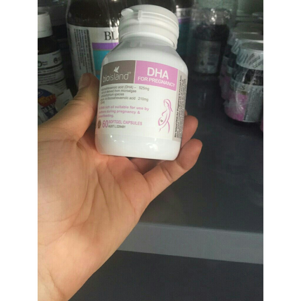 DHA Bầu Bioisland 60 viên cho mẹ