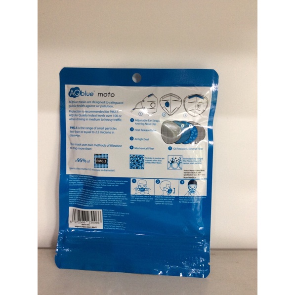 Khẩu trang AQblue moto