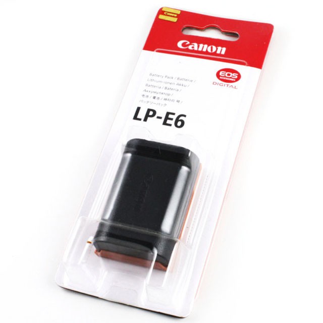 PIN MÁY ẢNH CANON LP-E6, DUNG LƯỢNG CAO