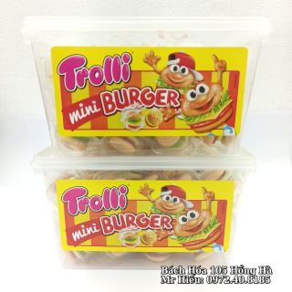 [Hỏa Tốc] Kẹo dẻo Trolli Mini Burger 600g