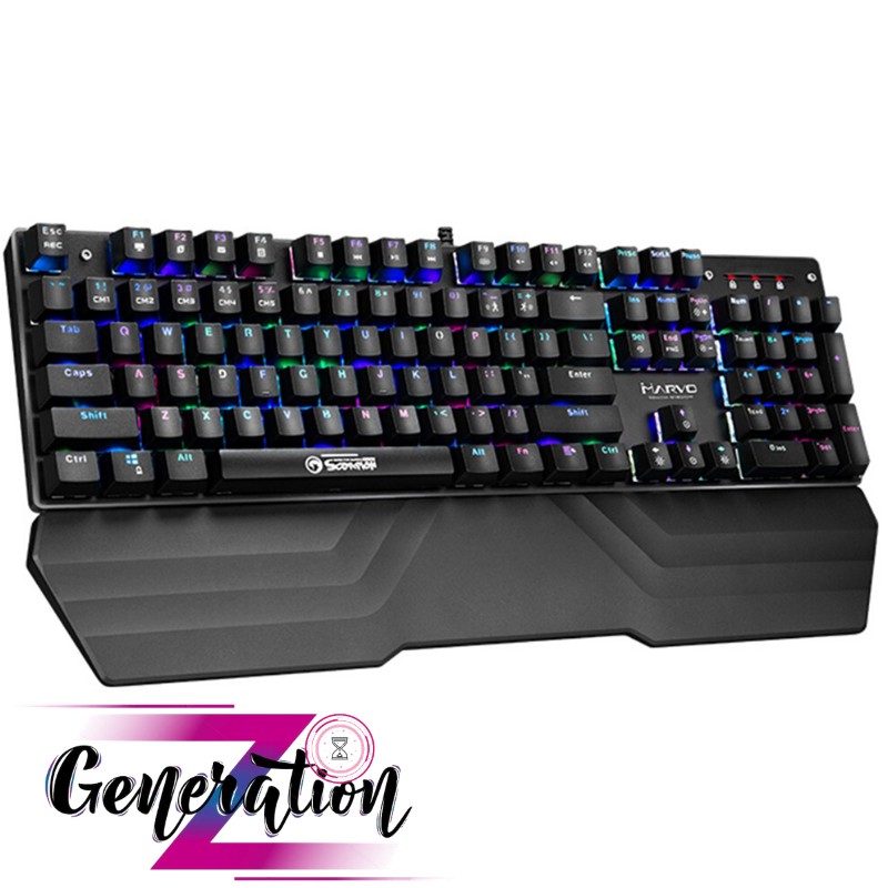 Bàn phím Cơ Marvo KG925G - KEYBOARD LED MARVO KG925G