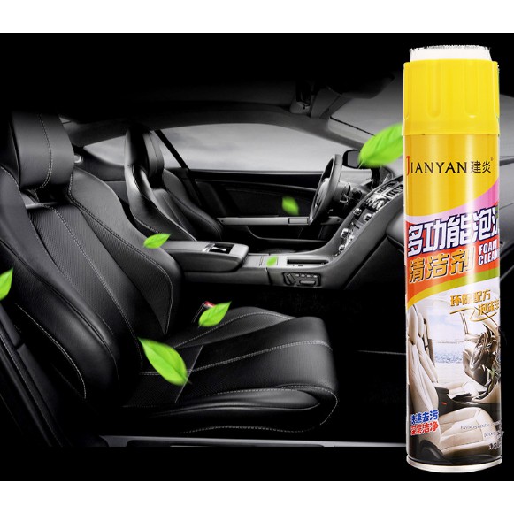 Chai Xịt Bọt Tuyết Jianyan Vệ Sinh Xe Hơi 650ml