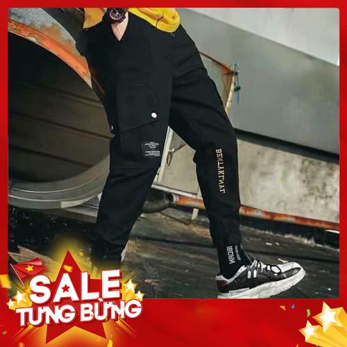 Quần jogger kaki túi hộp unisex - Hàng nhập khẩu