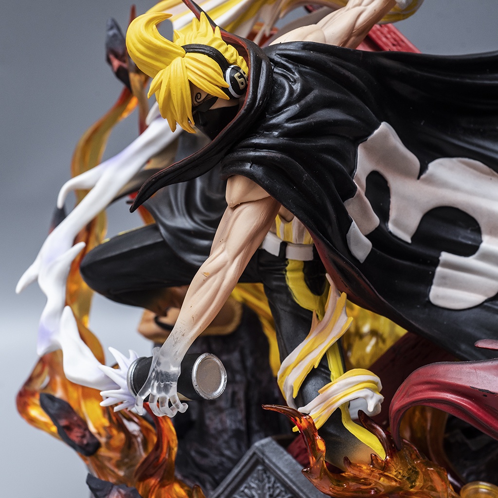 Mô hình One Piece Sanji Wano Raid Suit cao 37cm nặng 3,2kg mô hình One Piece Figure Sanji băng Mũ Rơm Haki Shop