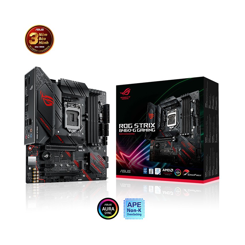 (HOT) Combo CPU Intel Core i5-10400F + MAINBOARD ASUS ROG STRIX B460-G GAMING hàng NEW FULLBOX - Giá tốt nhất Shopee