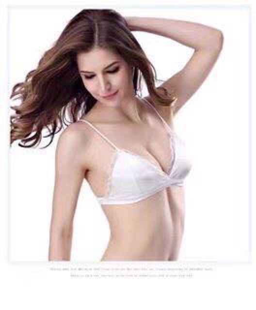 Áo lót bra satin chun lưng