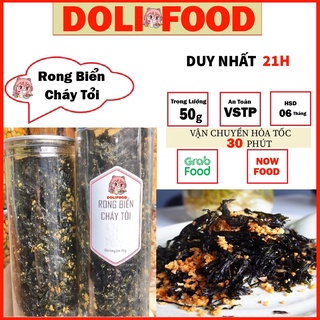 [NHÀ LÀM THỦ CÔNG]  Rong Biển Cháy Tỏi Ăn Liền 150g - Thức Ăn Cao Cấp Đã Được Kiểm Duyệt Vệ Sinh An Toàn Thực Phẩm