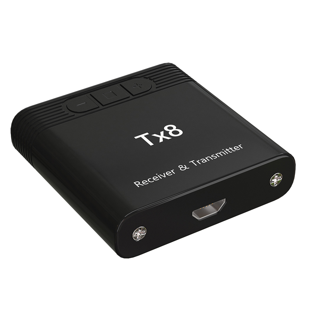 PI  Tx8 2 in 1 Bluetooth 5.0 Transmitter Receiver Audio Adapter for TV PC Headphone MP3/MP4 Music Playback