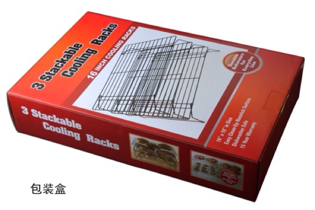 Rack hong bánh 3 tầng 40x25cm 34x24cm