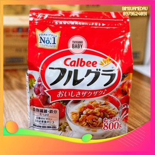 Ngũ cốc Calbee, Ngũ cốc hoa quả Calbee 800gr Nhật Bản