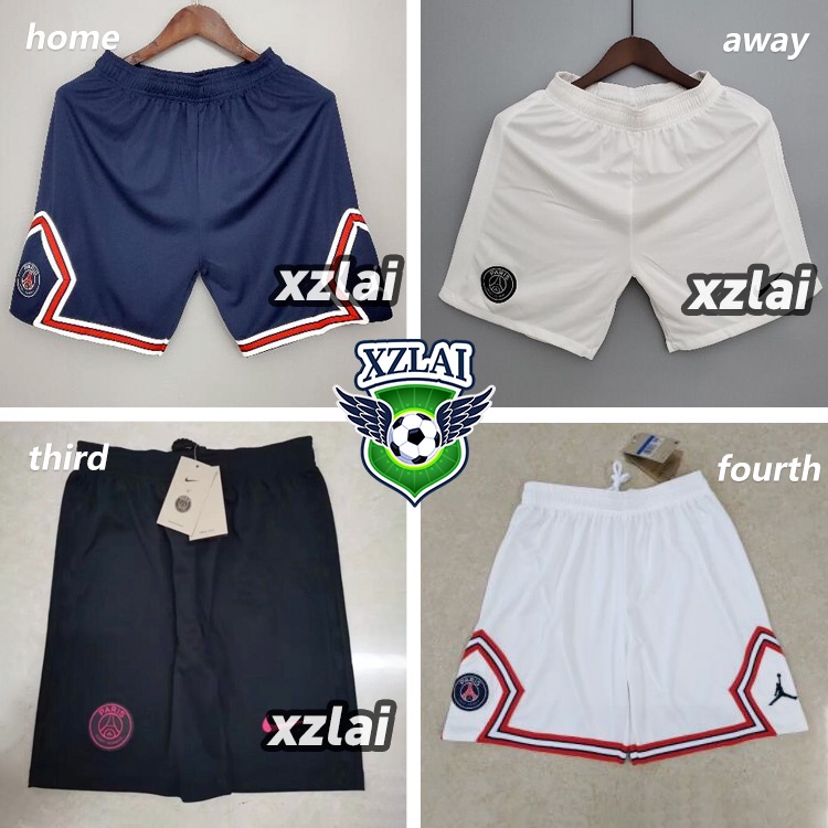 Quần Short Bóng Đá Paris Màu Xanh Dương Size S-XXL 7n53 2021 2022