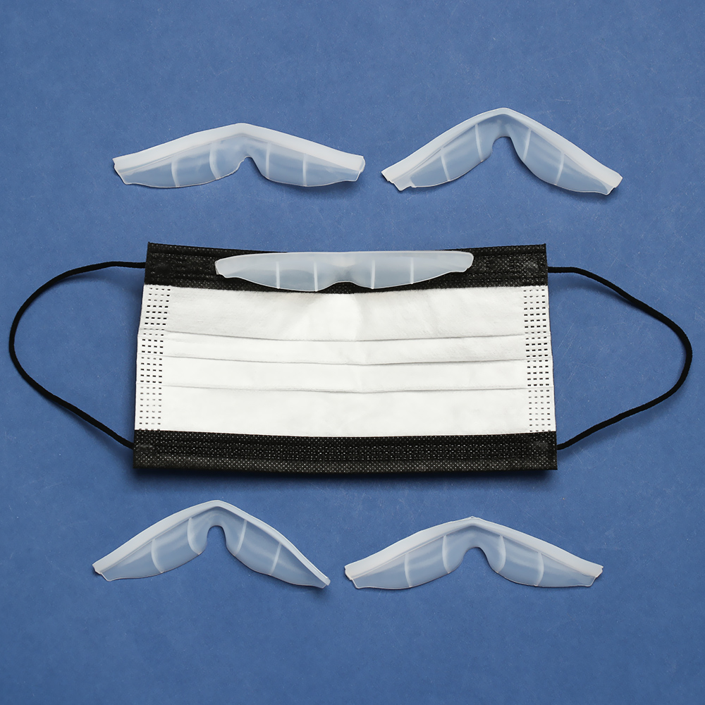 Miếng đệm mũi bằng silicone chống hơi nước mắt kính khi đeo khẩu trang | BigBuy360 - bigbuy360.vn