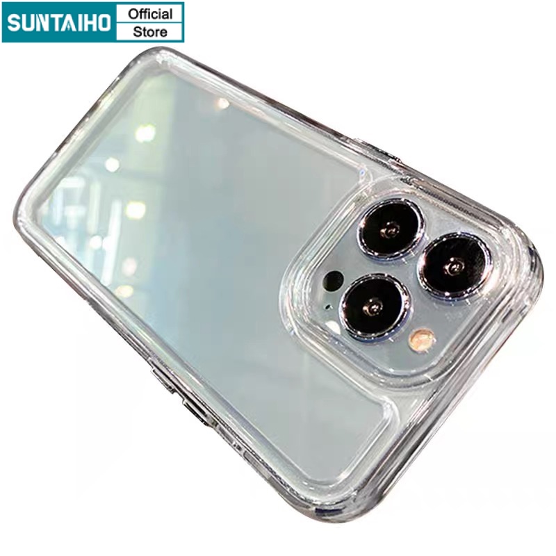 suntaiho Ốp lưng iphone Ốp điện thoại trong suốt chống sốc thích hợp cho IPhone 11 IPhone 13 14 12 11 Pro Max X XR XS Max 8 7 Plus