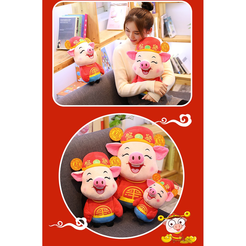 Heo bông may mắn - Quà tặng Tết