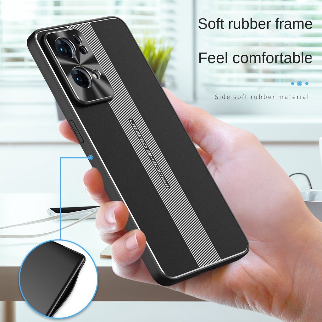 Ốp Điện Thoại Hợp Kim Nhôm Chống Sốc Cho OPPO Reno 7 Pro