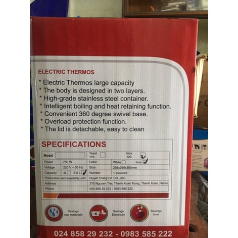 Phích Thủy Điện Besuto Thái Lan