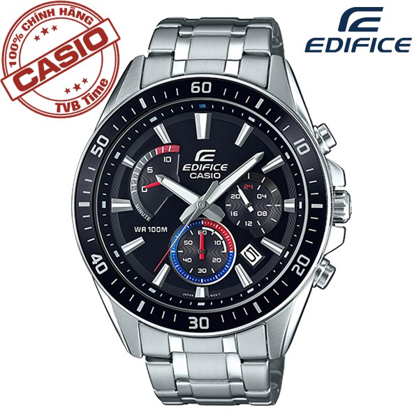 Đồng hồ nam dây kim loại Casio Edifice chính hãng Anh Khuê EFR-552D-1A3VUDF (47mm)