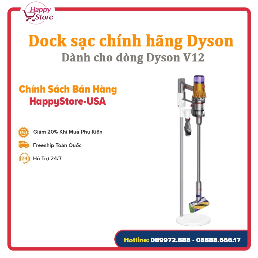 DOCK SẠC MÁY HÚT BỤI V12