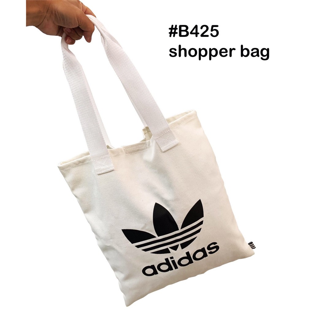 TÚI TOTE ADIDAS HÀNG CHUẨN - TREFOIL SHOPPER BAG ( HÌNH THẬT)