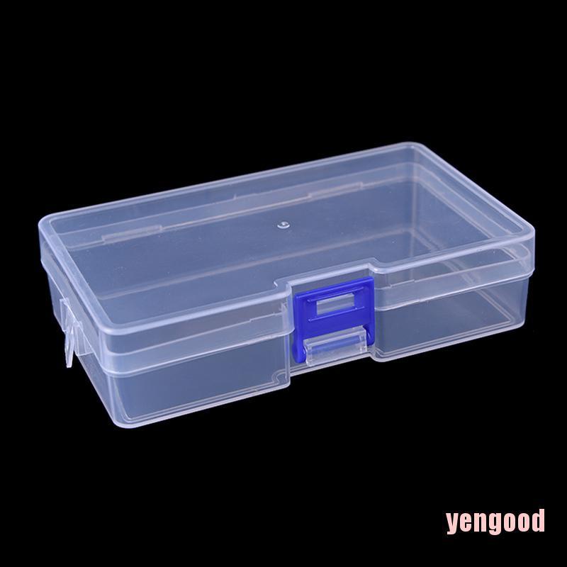 1 Hộp Nhựa Trong Suốt Đựng Dụng Cụ Câu Cá Tiện Lợi