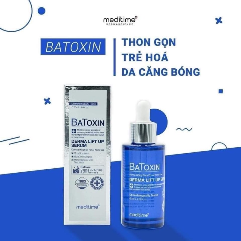 TINH CHẤT SERUM NÂNG CƠ & THON GỌN KHUÔN MẶT BATOXIN DERMA LIFT UP SERUM