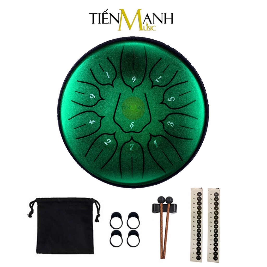 [Chính Hãng] Trống Tank Huashu 11 Tone Mini THL11 (Steel Tongue Drum THL11-6 Lưỡi Thép Không Linh)