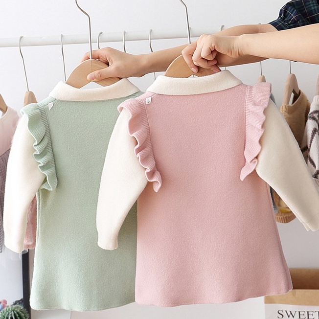 Áo len cao cấp chất mềm mịn bé gái size 16-28kg  [AL23]