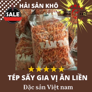 Gói 100gr tép sấy khô làm bánh tráng nướng,  bắp xào sản phẩm dùng liền