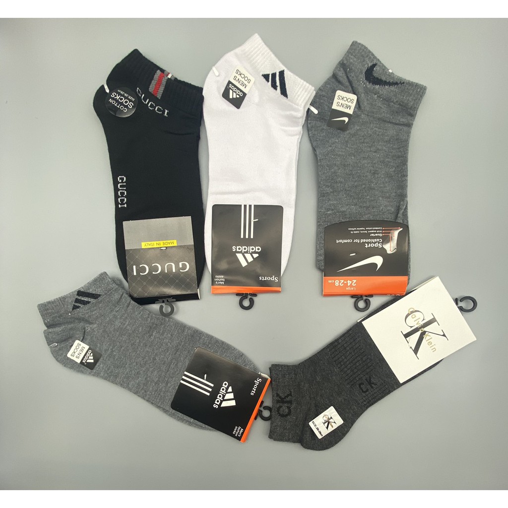 Combo 5 đôi vớ nam , cổ ngắn , lụa chọn nhiều mẫu và nhiều màu khác nhau,   , ảnh thật , bảo đảm giao giống như