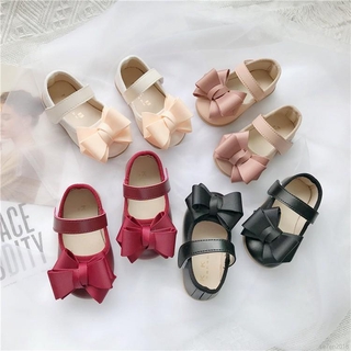 Se7en Giày Búp Bê Đính Nơ Phong Cách Hàn Quốc Cho Bé Gái