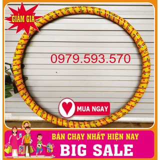 (tặng thước đo eo20k)Vòng lắc giảm mỡ eo nhanh loại đơn to