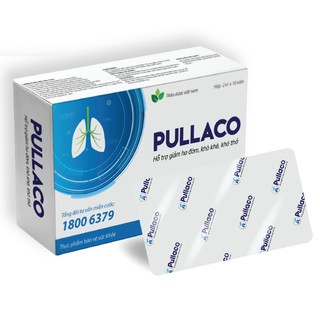 Pullaco giúp bổ phế, long đờm, giảm ho hộp 20 viên