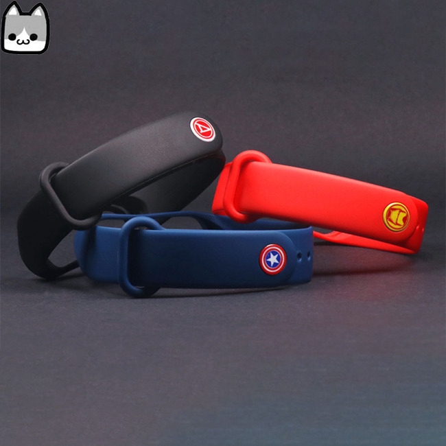Movie Hero Logo Series Watch Band for Xiaomi Mi Band 4