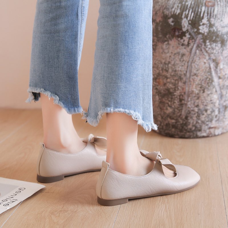 Giày Búp Bê Đế Bằng Thiết Kế Xinh Xắn Cho Nữ