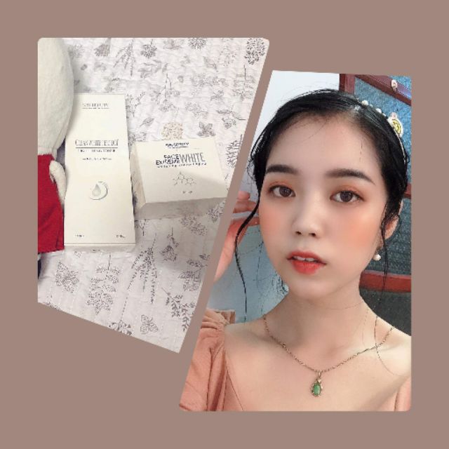 Dòng kem face + Sữa rửa mặt s2b ctv