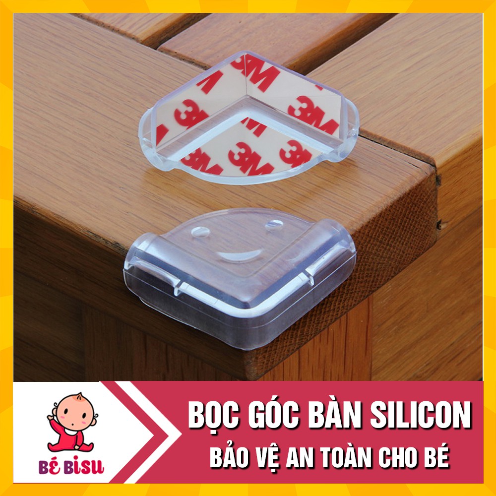 Miếng Bọc góc bàn silicon chống va đập, bảo vệ toàn toàn