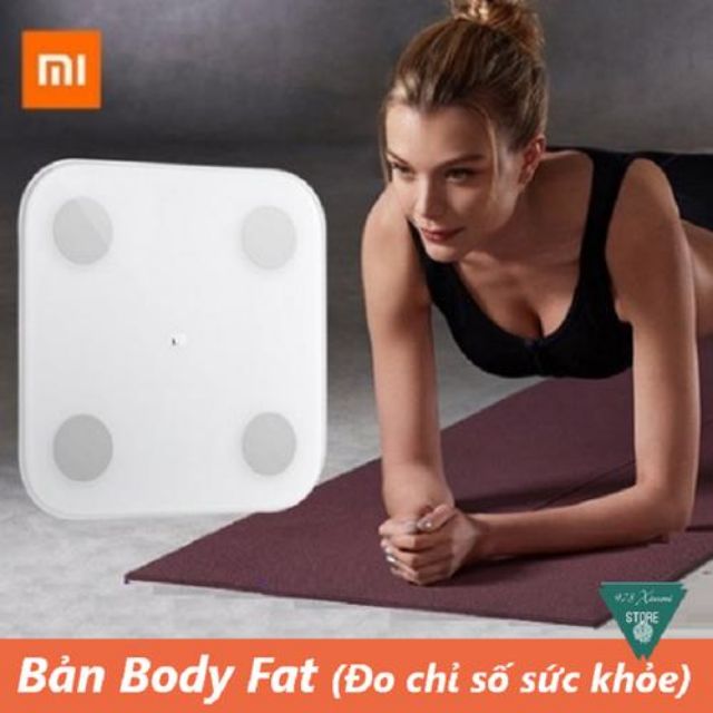 Cân thông minh Xiaomi Body Fat 2 (2019) -Cân điện tử thông minh Xiaomi 2 Body Fat