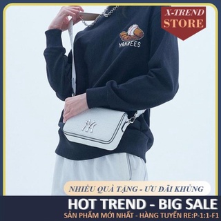 [X-Trend] Túi Đeo Chéo ML-B Hộp Da Dập Chìm Logo N-Y XLB15-1