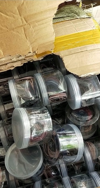 HỘP DÂY BUỘC TÓC 100 CÁI