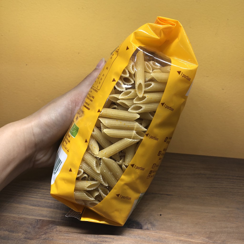 Mì ống penne  lứt, bán lứt, nui trắng hữu cơ Markal 500g